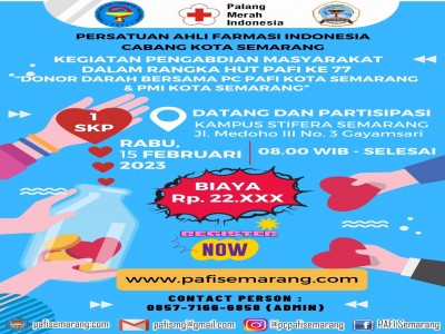 PENGABDIAN MASYARAKAT DALAM RANGKA HUT PAFI KE 77 